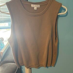 J. Crew Women's Brown Tank Top